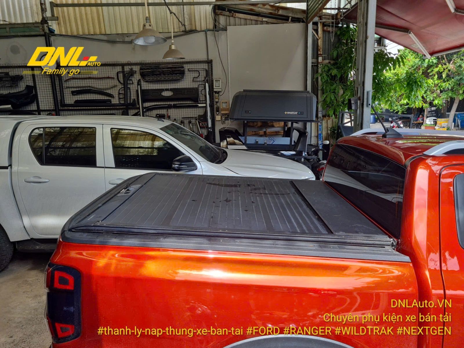 thanh lý nắp thùng cuộn cơ Carstar cho Ford Ranger Nextgen hoặc Wildtrak 2022-2025