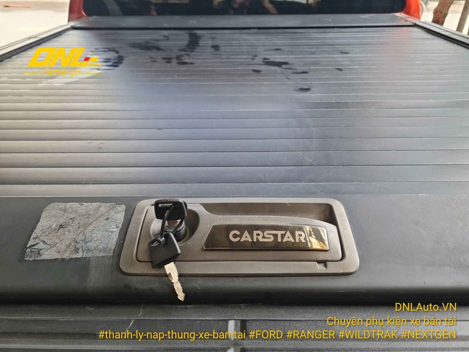 thanh lý nắp thùng cuộn cơ Carstar cho Ford Ranger Nextgen hoặc Wildtrak 2022-2025