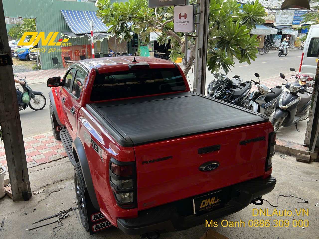 Thanh lý nắp thùng cuộn điện Option cho Ford Ranger 2012-2022