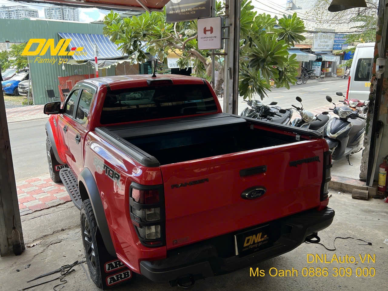 Thanh lý nắp thùng cuộn điện Option cho Ford Ranger 2012-2022