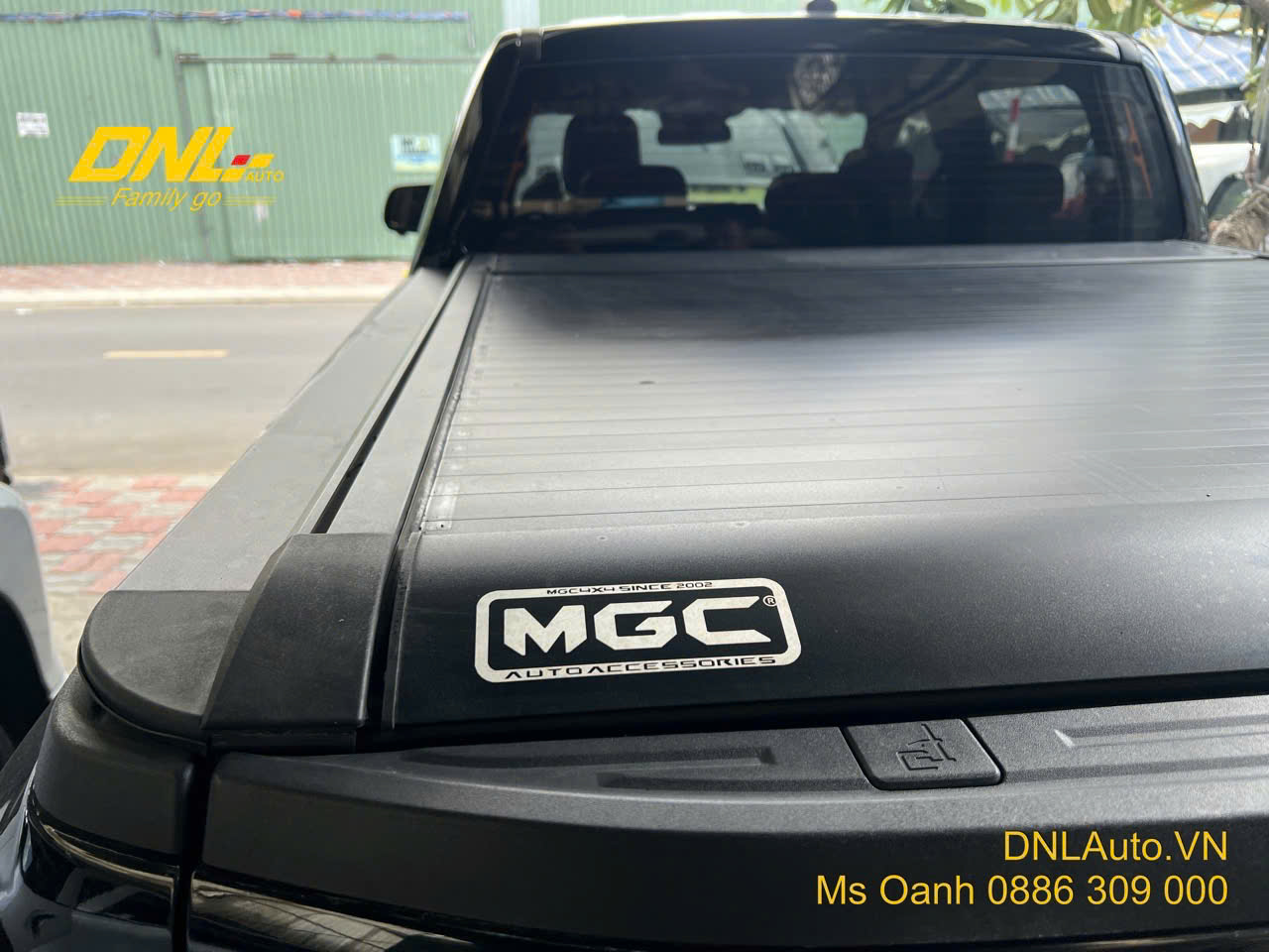 Thanh lý nắp thùng cuộn điện MGC cho Ford Ranger Nextgen 2022-2026,