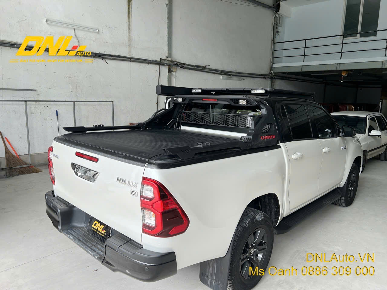Thanh lý nắp thùng cuộn điện Option Toyota Hilux 2015-2025