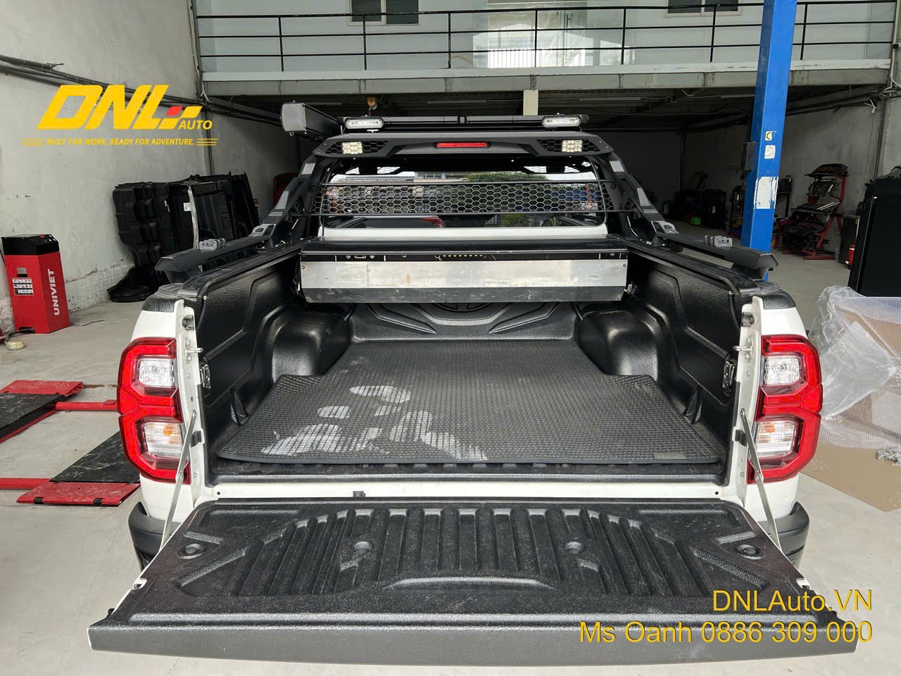 Thanh lý nắp thùng cuộn điện Option Toyota Hilux 2015-2025