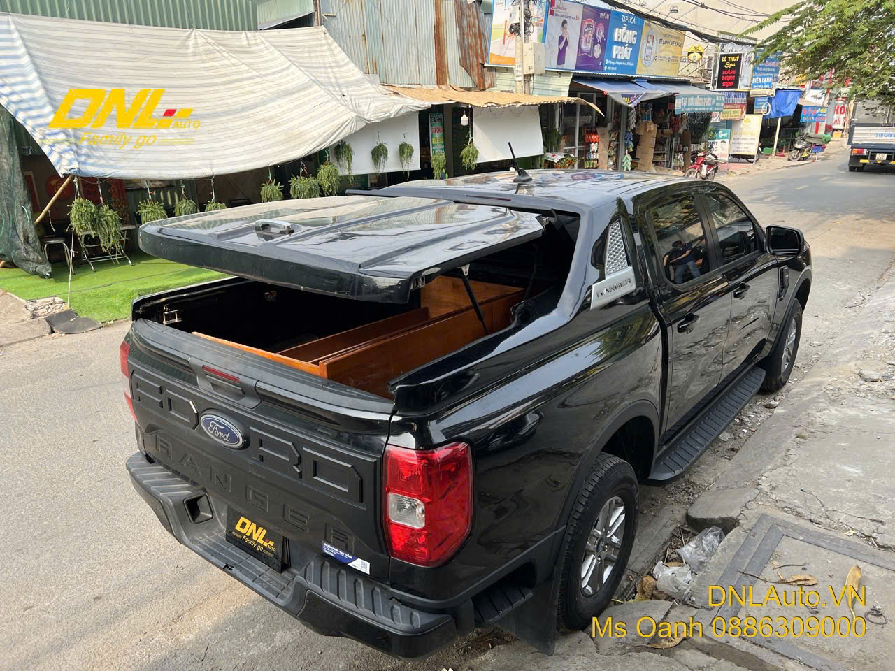 Thanh lý nắp thùng thấp 90 độ Ford Ranger 2022+