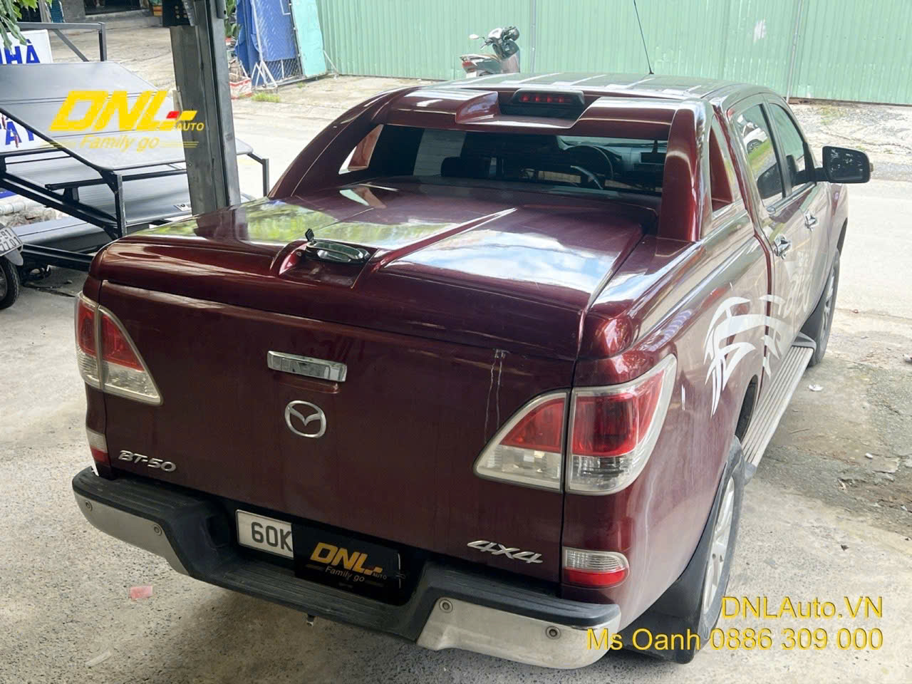 Thanh lý nắp thùng thấp phù hợp cho Mazda BT50 2013-2020 và Ford Ranger 2013-2022