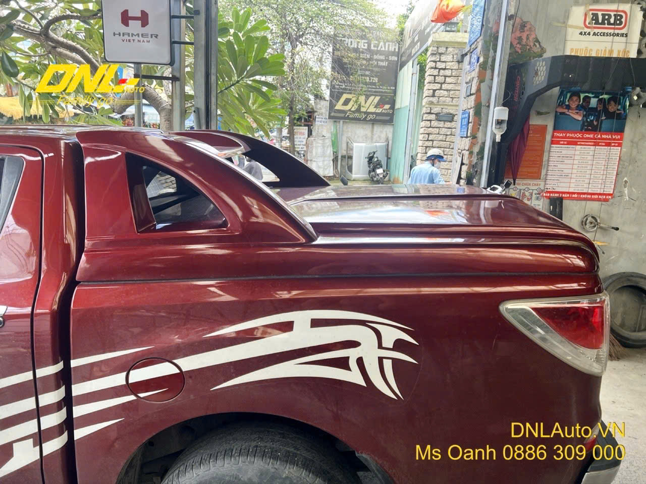 Thanh lý nắp thùng thấp phù hợp cho Mazda BT50 2013-2020 và Ford Ranger 2013-2022