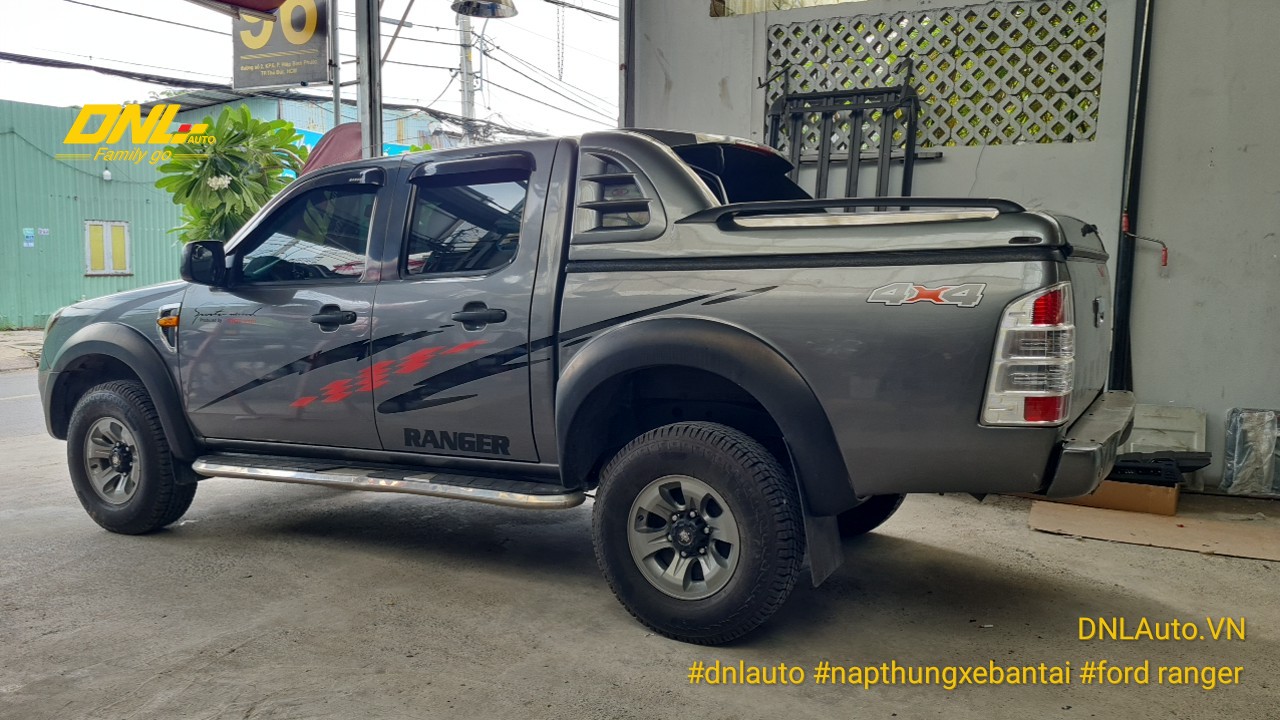 Nắp Thùng Thấp Thái Lan Cho Ford Ranger 2008-2012