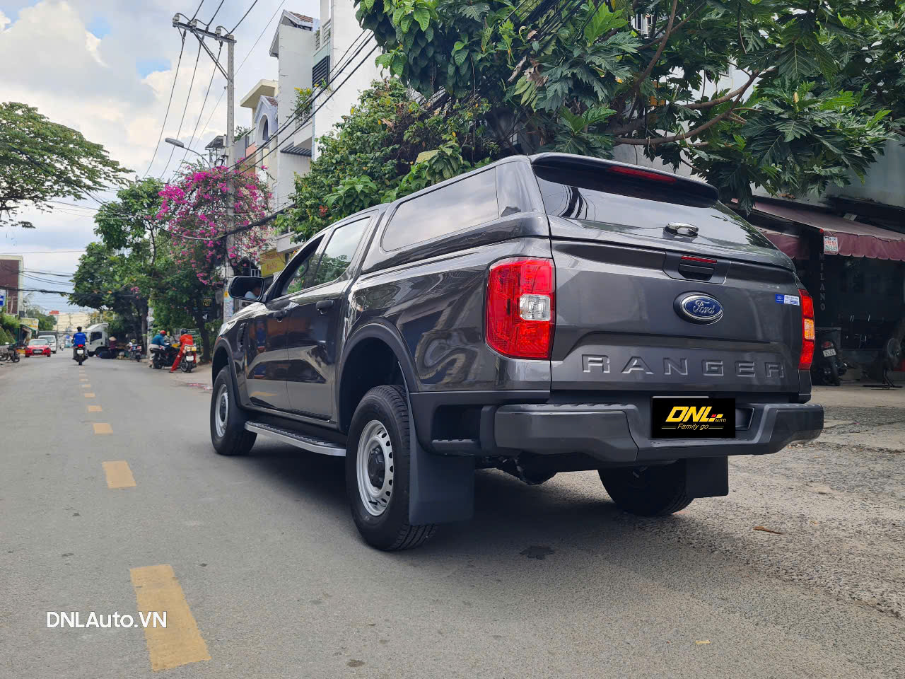Cản sau Ford Ranger Nextgen 2022+ kiểu nguyên bản