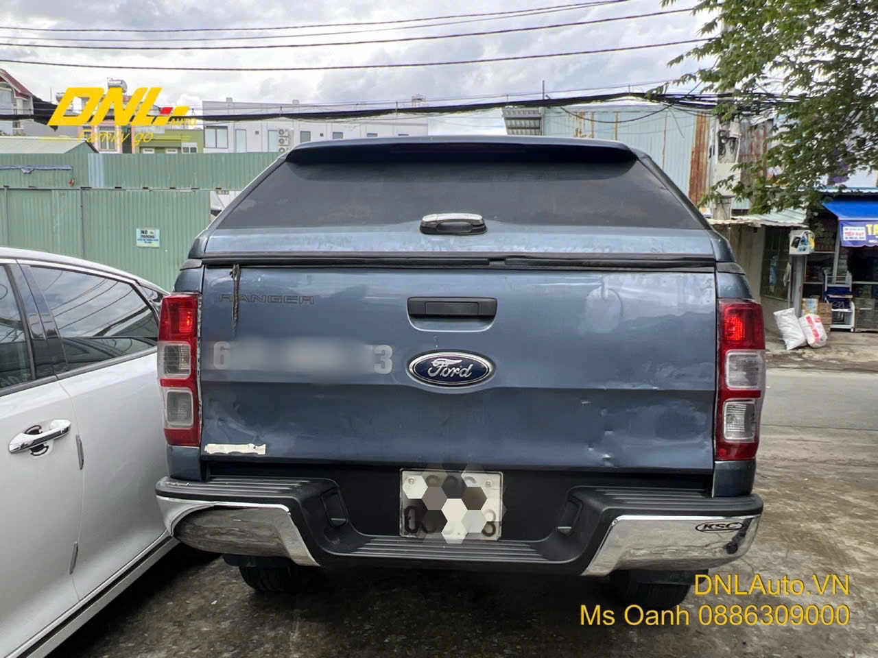 Cản sau Ford Ranger kiểu nguyên bản