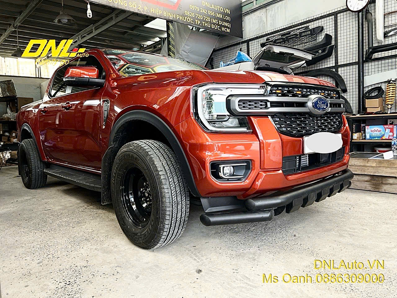 Cản trước thép nhỏ dành cho FORD RANGER NEXTGEN