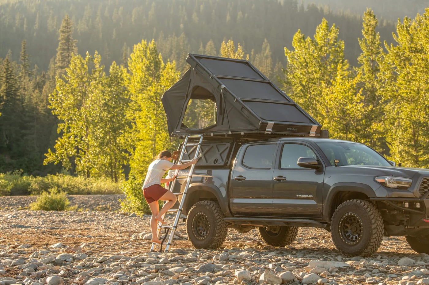 Camping với lều nóc iKamper BDV Duo 
