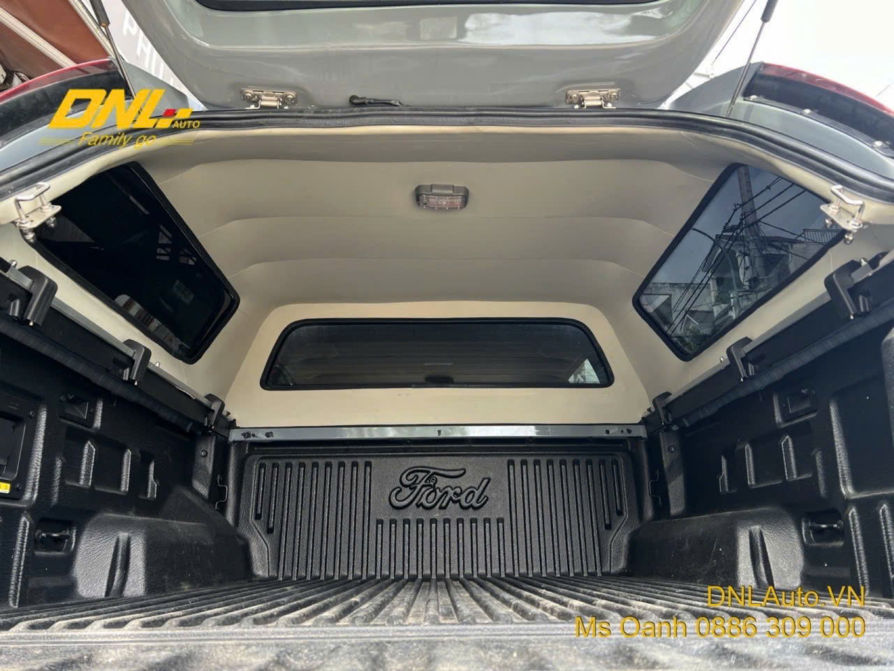 Nắp thùng cao FORD RANGER RAPTOR 2022 - 2025, tăng không gian chứa đồ cho thùng sau