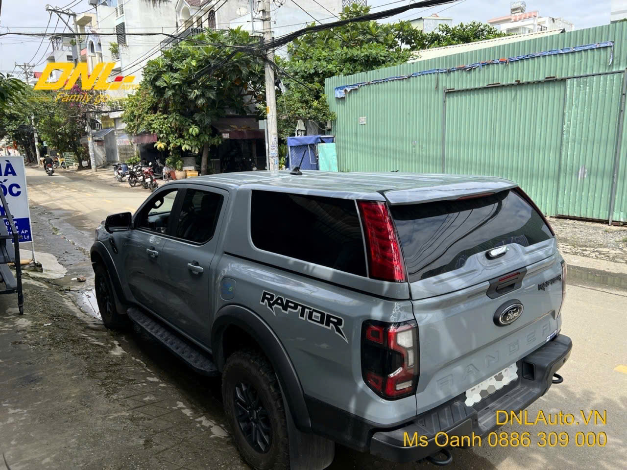 Nắp thùng cao FORD RANGER RAPTOR 2022 - 2025 thiết kế chuẩn form