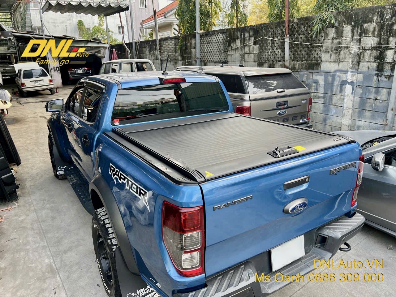 Nắp thùng cuộn cơ ANPHA cho Ford Ranger Raptor 2018-2022