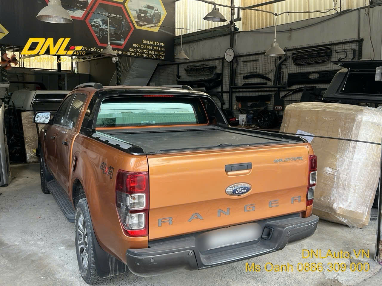 Nắp thùng cuộn cơ giữ nguyên Form dáng