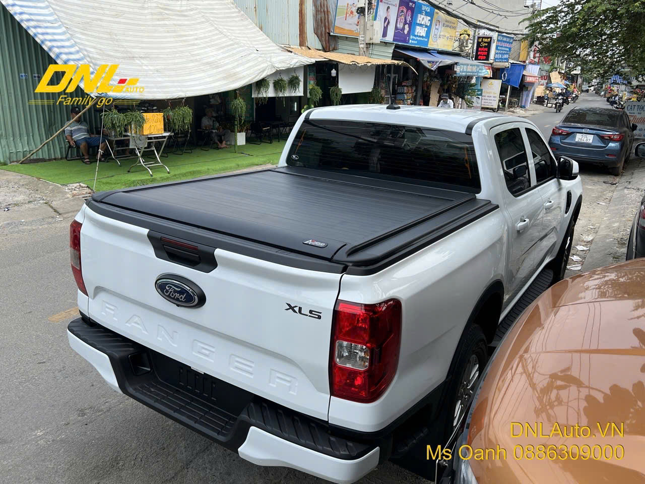 Nắp thùng cuộn điện Anpha dành cho Ford Ranger 2022+