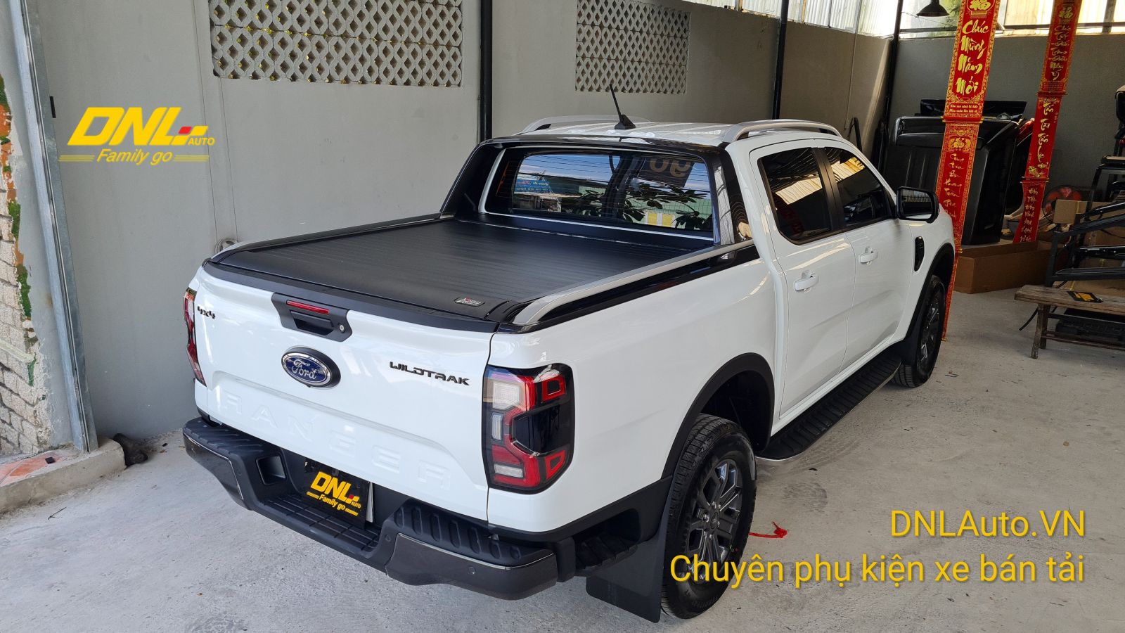 Nắp thùng cuộn điện Anpha dành cho Ford Ranger Nextgen 2022+