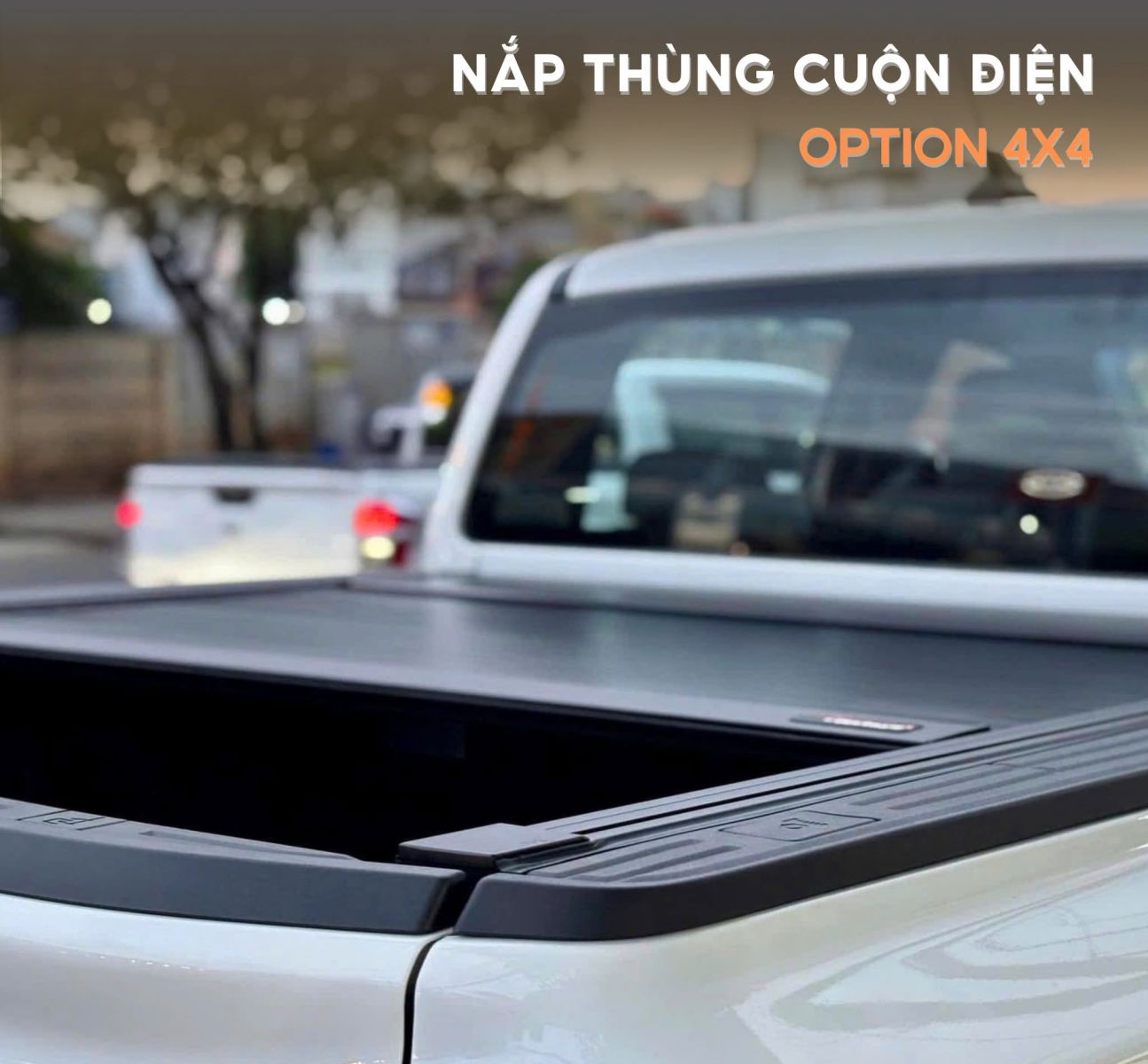 Nắp thùng cuộn điện được thiết kế âm thùng thấp và gọn