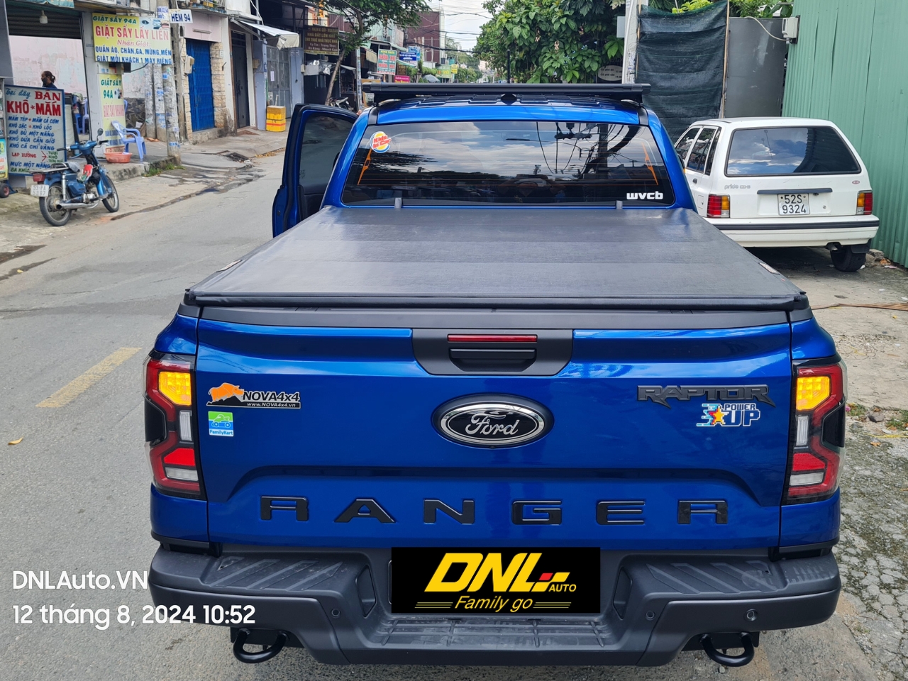 Nắp thùng cuộn mềm TONTOP dành cho FORD RANGER RAPTOR NEXTGEN 2022+