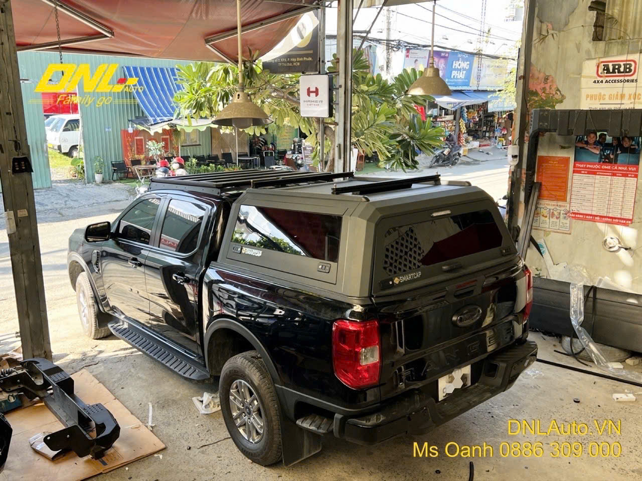 Nắp thùng Smartcap S2 cho Ford Ranger Nextgen được lắp đặt tại DNL Auto