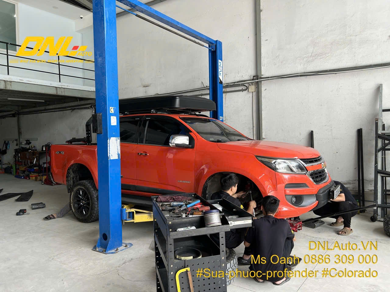 sửa phuộc PROFENDER THÁI LAN tại DNL Auto