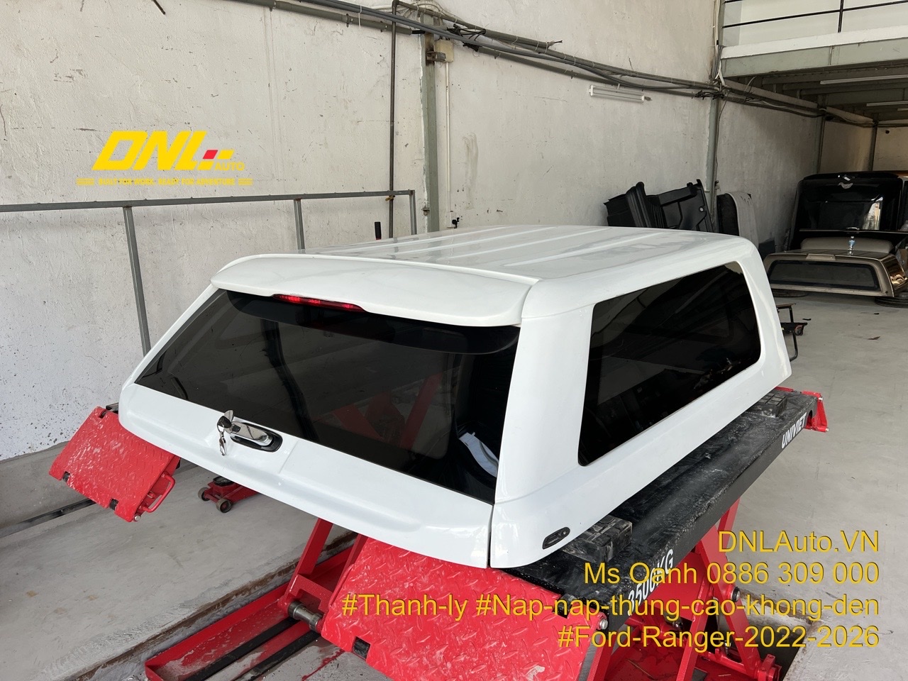 Nắp thùng cao Ford Ranger 2022-2026 đang được thanh lý tại DNL Auto
