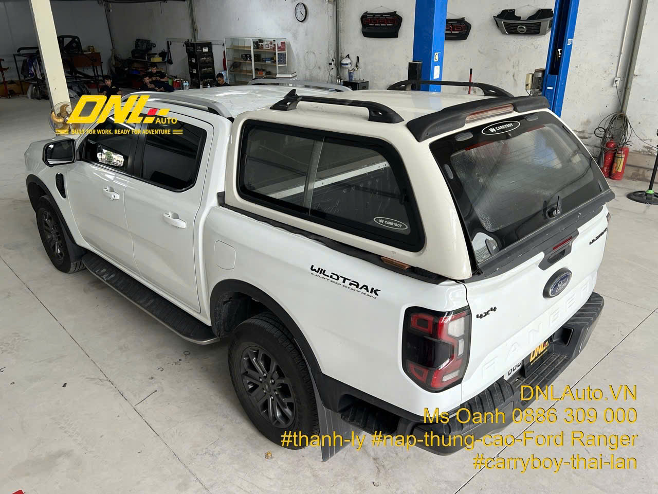Nắp thùng Ford Ranger 2009-2012