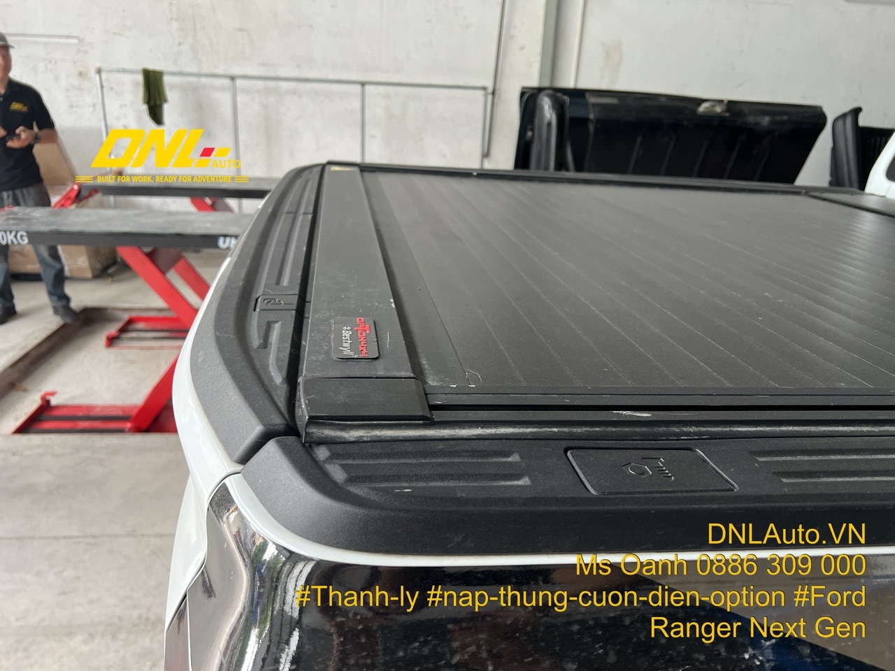 Nắp thùng cuộn điện thiết kế chuẩn form cho Ford Ranger Nextgen
