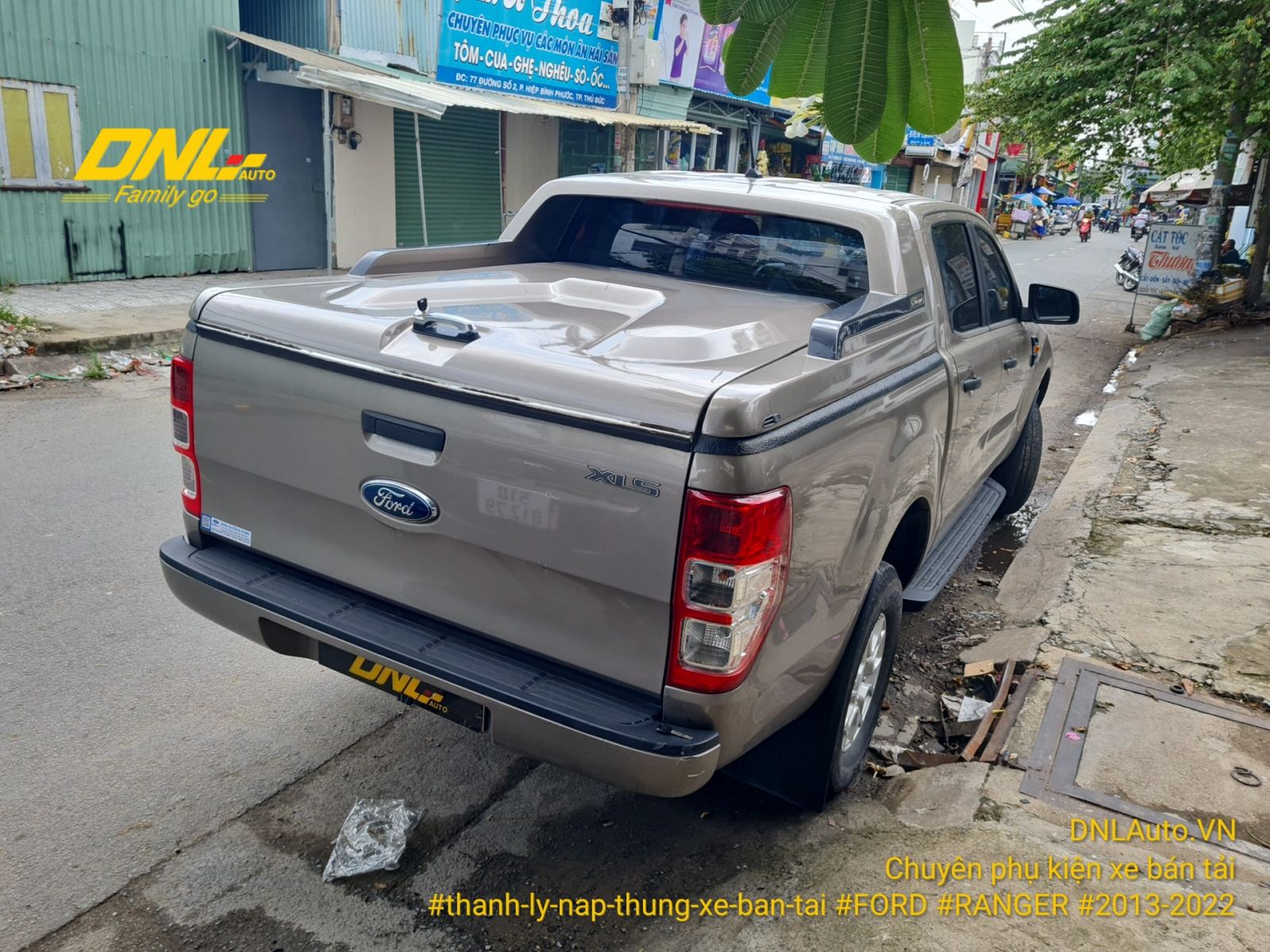 nắp thùng thấp Ford Ranger