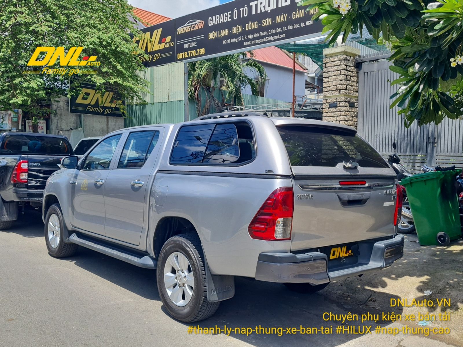 Nắp thùng cao HILUX 2015-2024