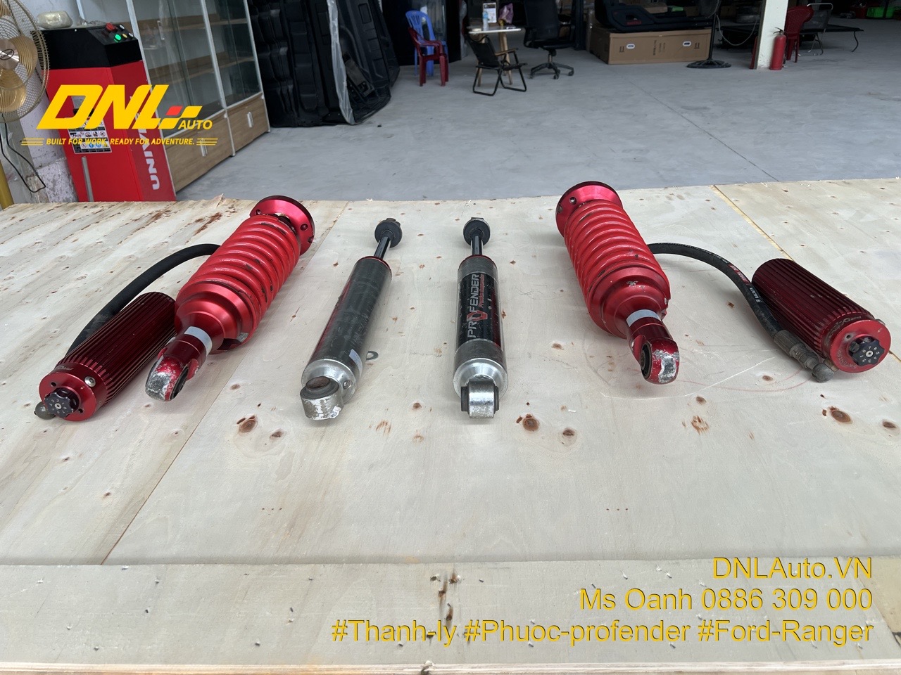 Phuộc Profender OEM 2.5 cho Wildtrak 3.2 2015-2017