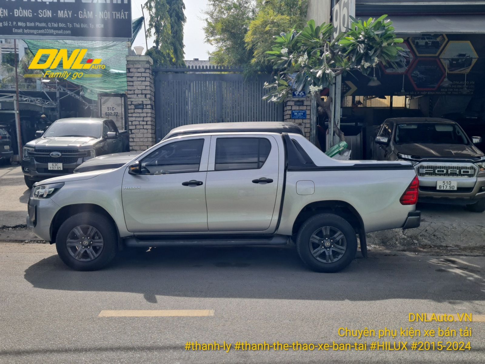 Thanh thể thao thiết kế theo mẫu thanh thể thao phiên bản HILUX Rocco, mượt và đẹp 