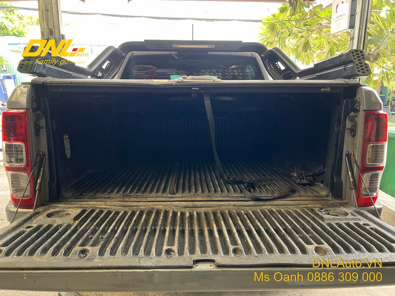 Ty hãm bửng cho Ford Ranger 2013-2022 và Ford Raptor 2018-2022 tại DNL Auto 